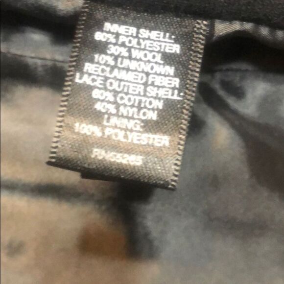 Express Destress Lace Black and White Jacket - Picture 4 of 7